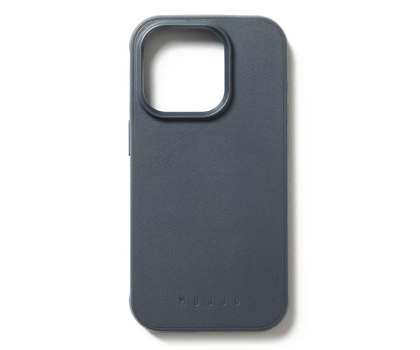 Mujjo Shield Case etui iPhone 15 Pro MagSafe steel blue