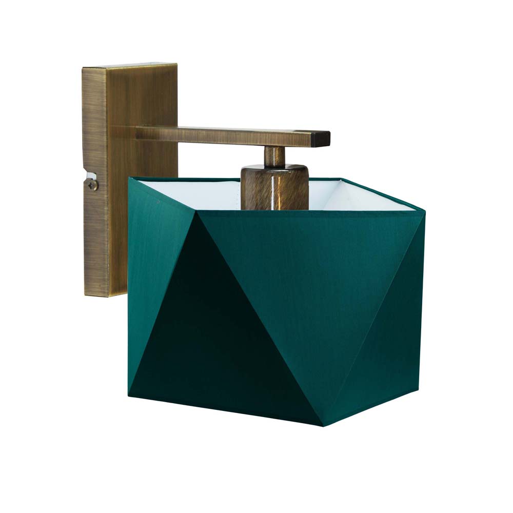 Złoty kinkiet nad lustro ODESSA w stylu glamour