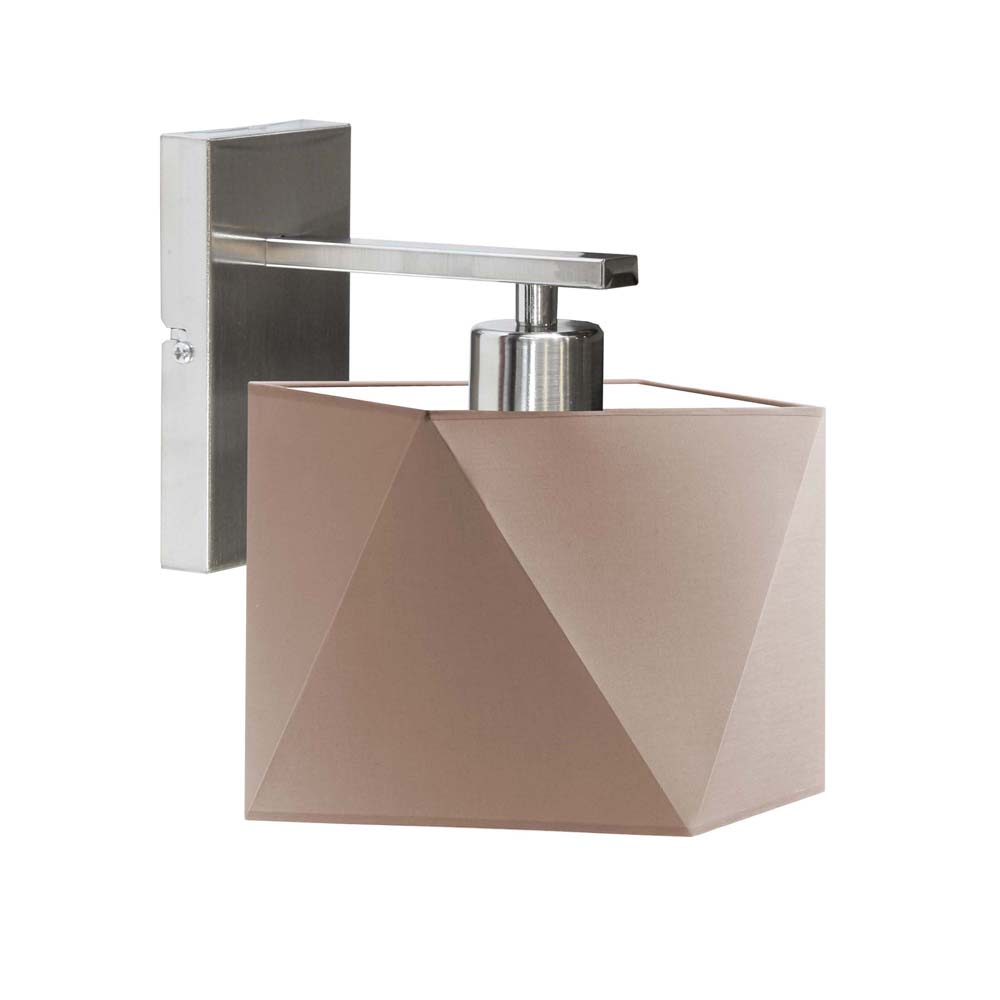 Beżowy kinkiet do czytania w sypialni ODESSA