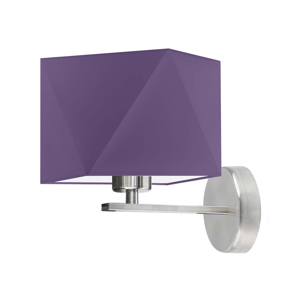 Dekoracyjna lampa ścienna z diamentowym abażurem ORLANDO