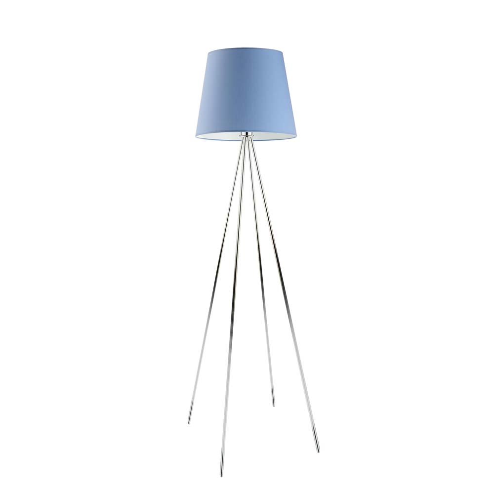 Dziecięca lampa stojąca na chromowanych nogach PANAMA