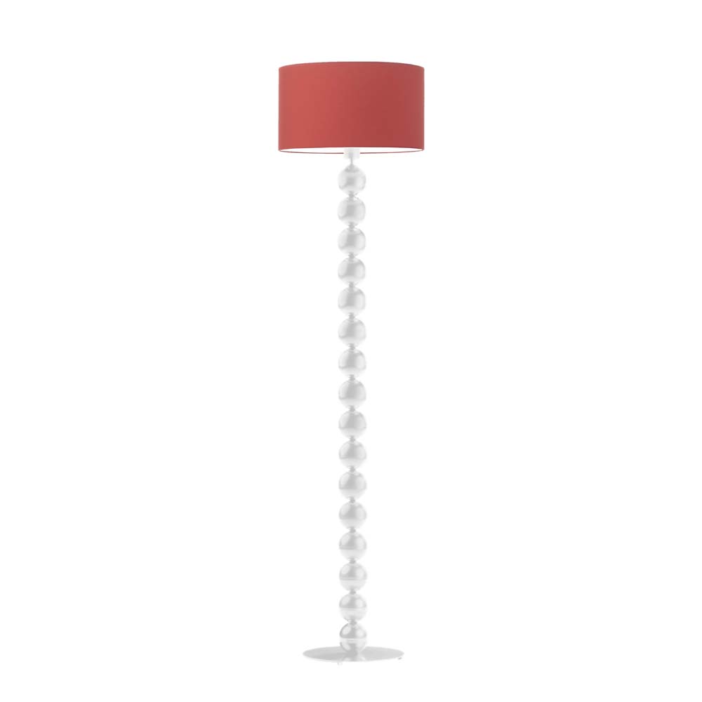 Lampa stojąca z białymi kulami przy podstawie GIZA