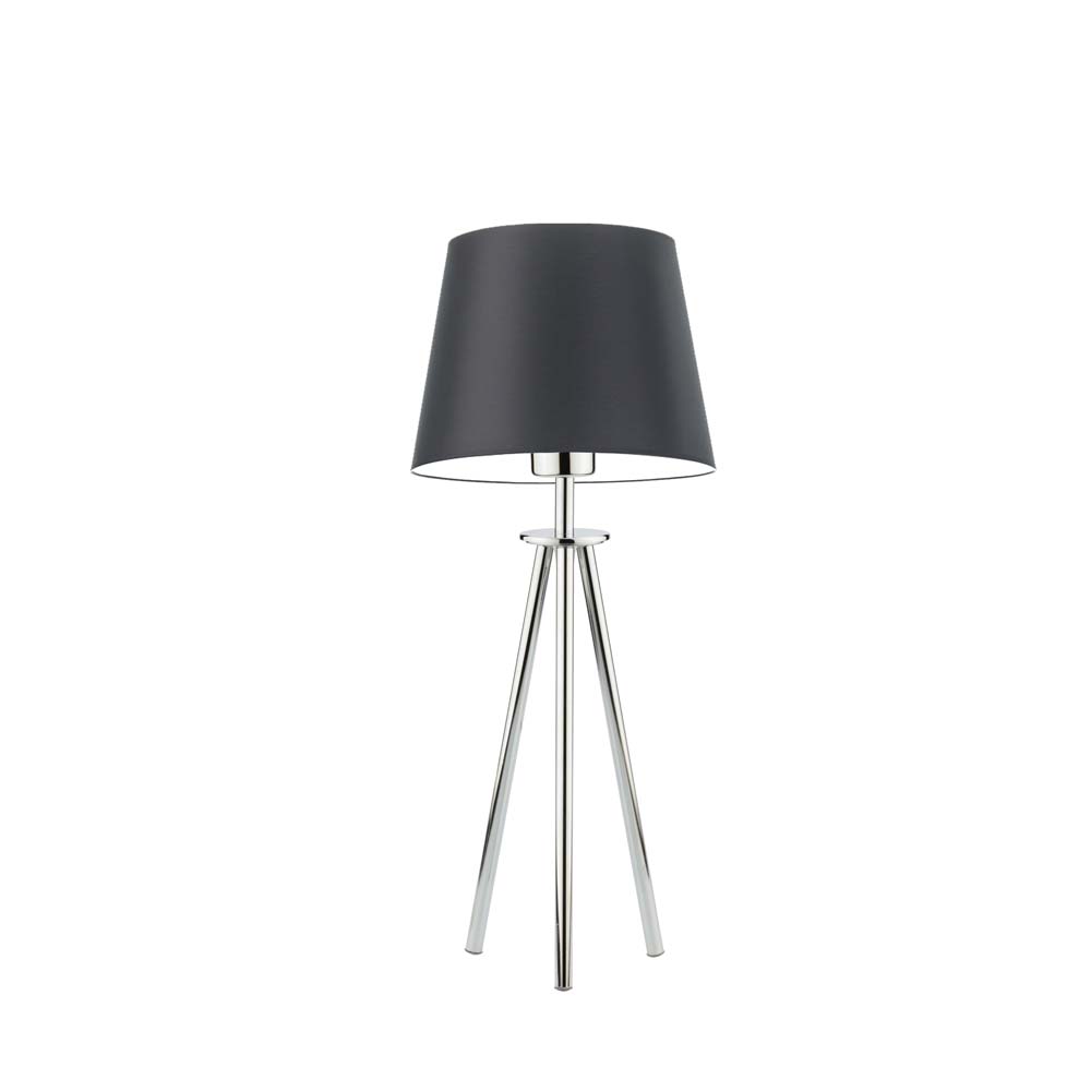 Designerska lampka nocna na trójnogu do sypialni BERGEN