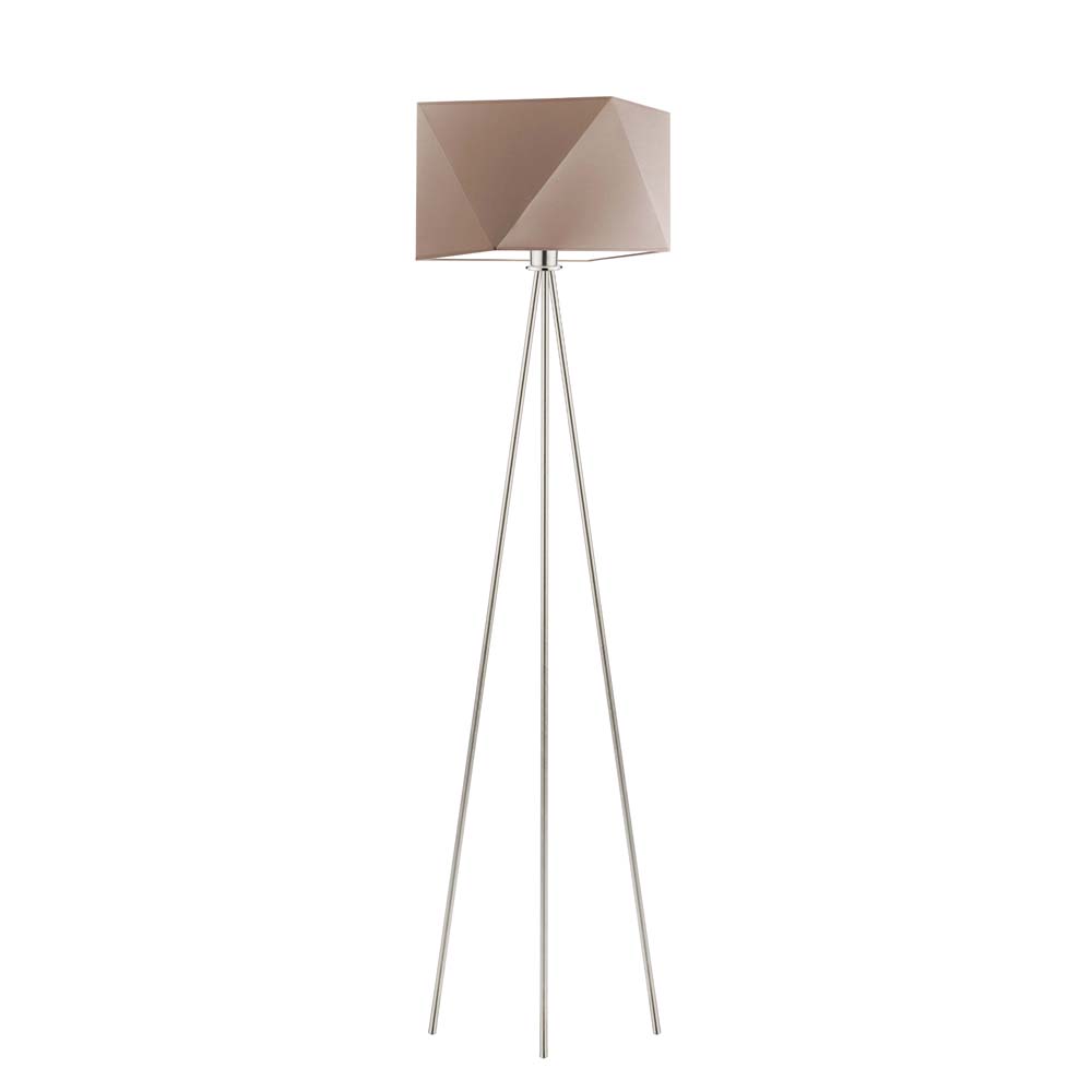 Lampa stojąca do salonu na trójnogu KANTON