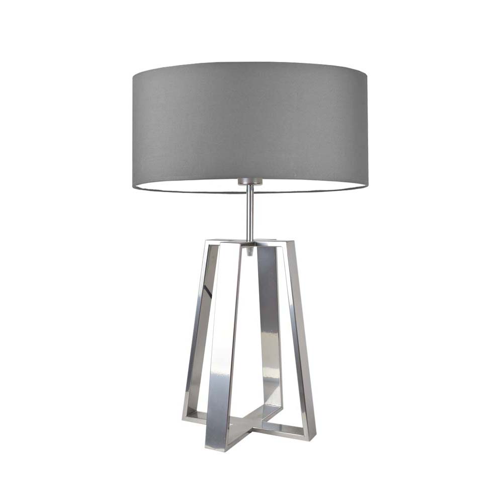 Skandynawska lampa stołowa duża do salonu LED THOR