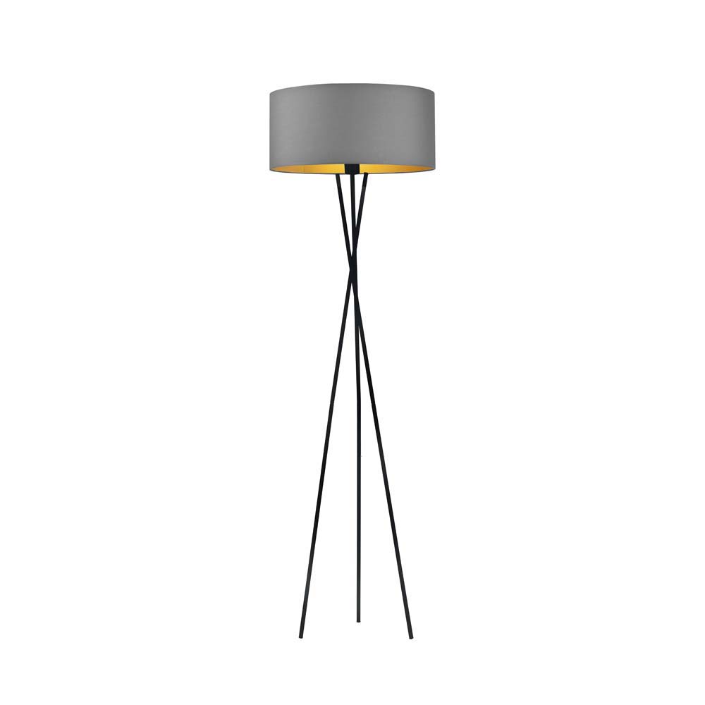 Lampa stojąca do sypialni PARYŻ GOLD w stylu skandynawskim