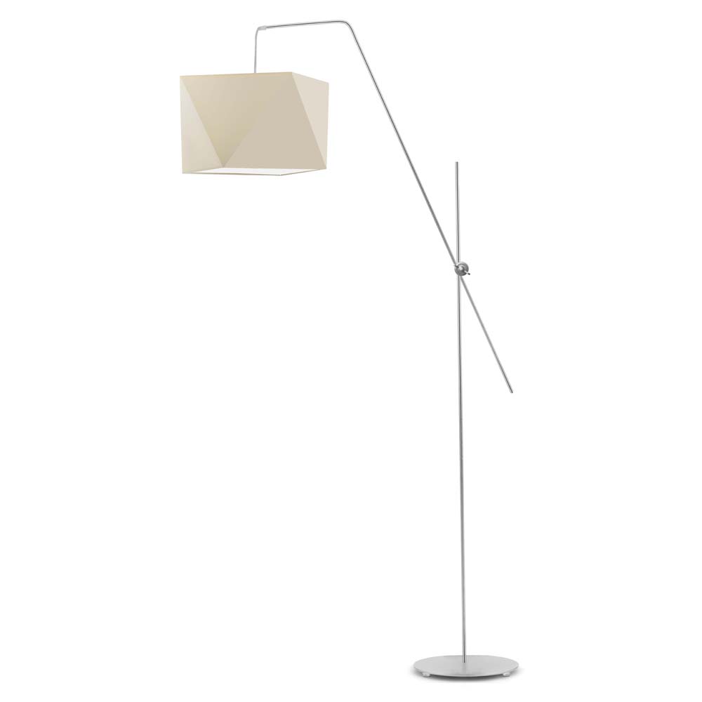 Klasyczna lampa podłogowa z abażurem TOLEDO