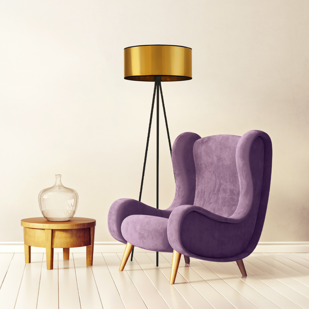 Lampa podłogowa do salonu SEWILLA MIRROR