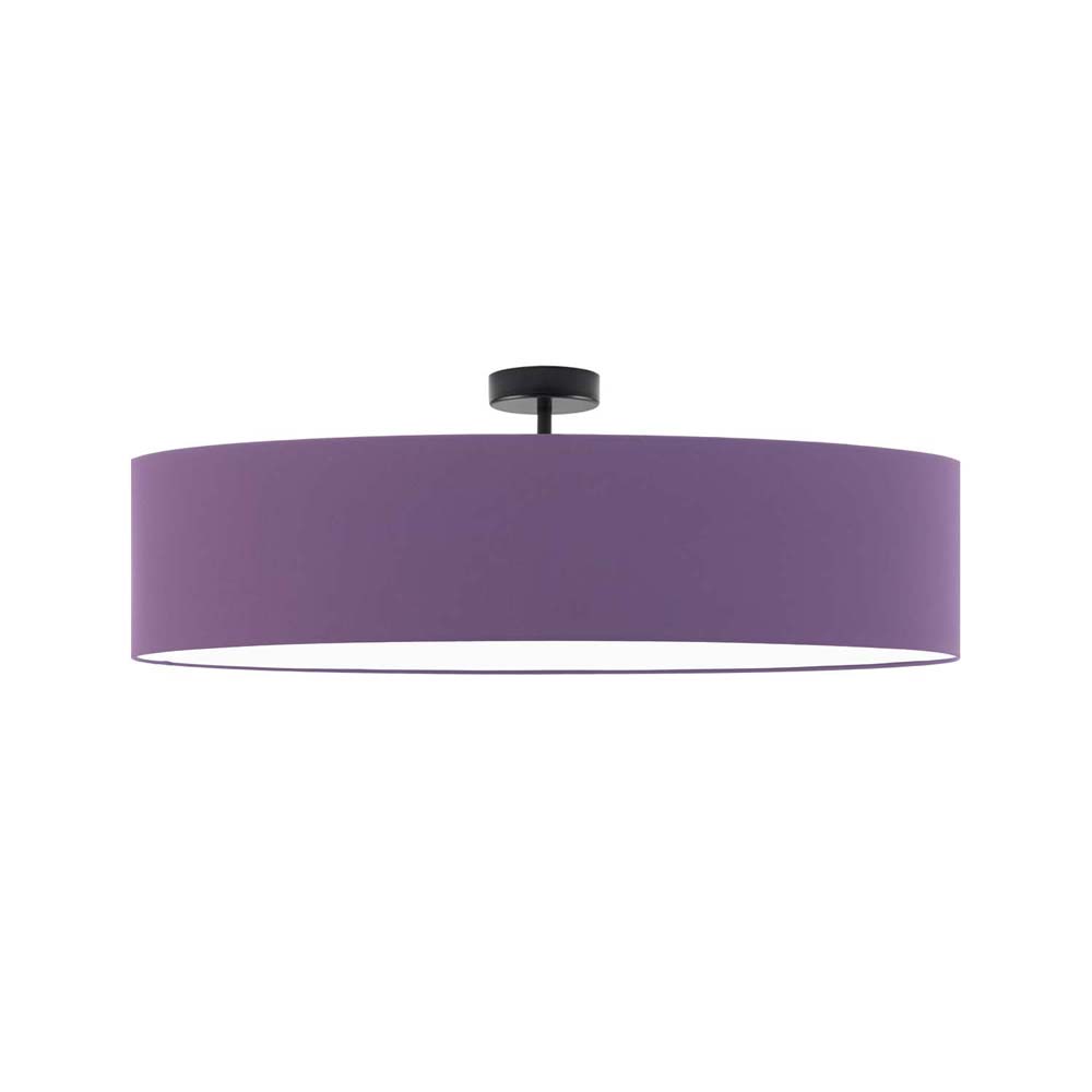 Duży plafon do kuchni GRENADA fi - 80 cm - kolor fioletowy