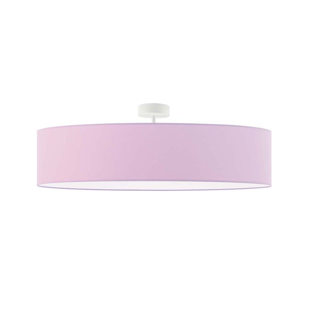 Designerska lampa sufitowa dla dzieci GRENADA fi - 80 cm - kolor jasny fioletowy