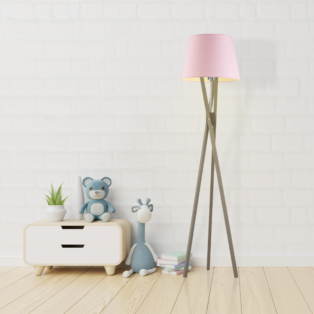 Trójnożna lampa podłogowa do pokoju dziecka ANDORA