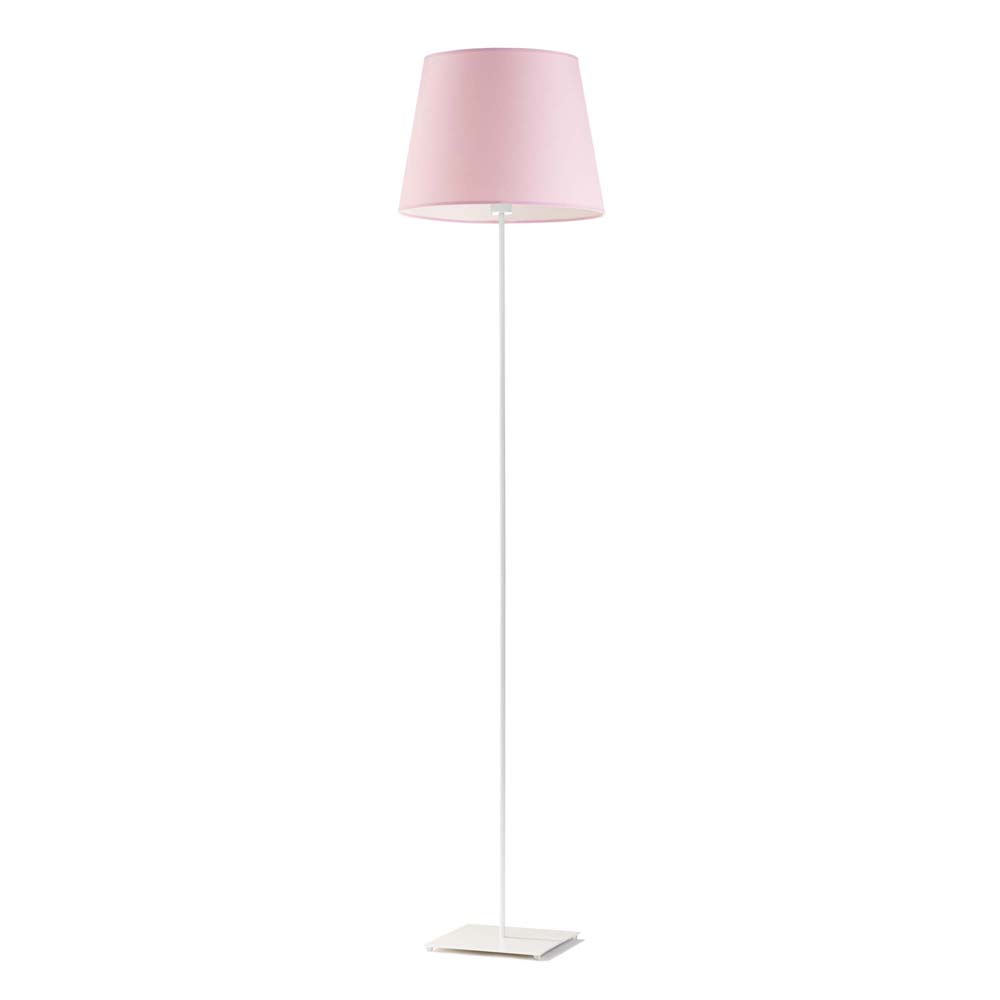 Biało różowa lampa podłogowa dla dzieci PALERMO