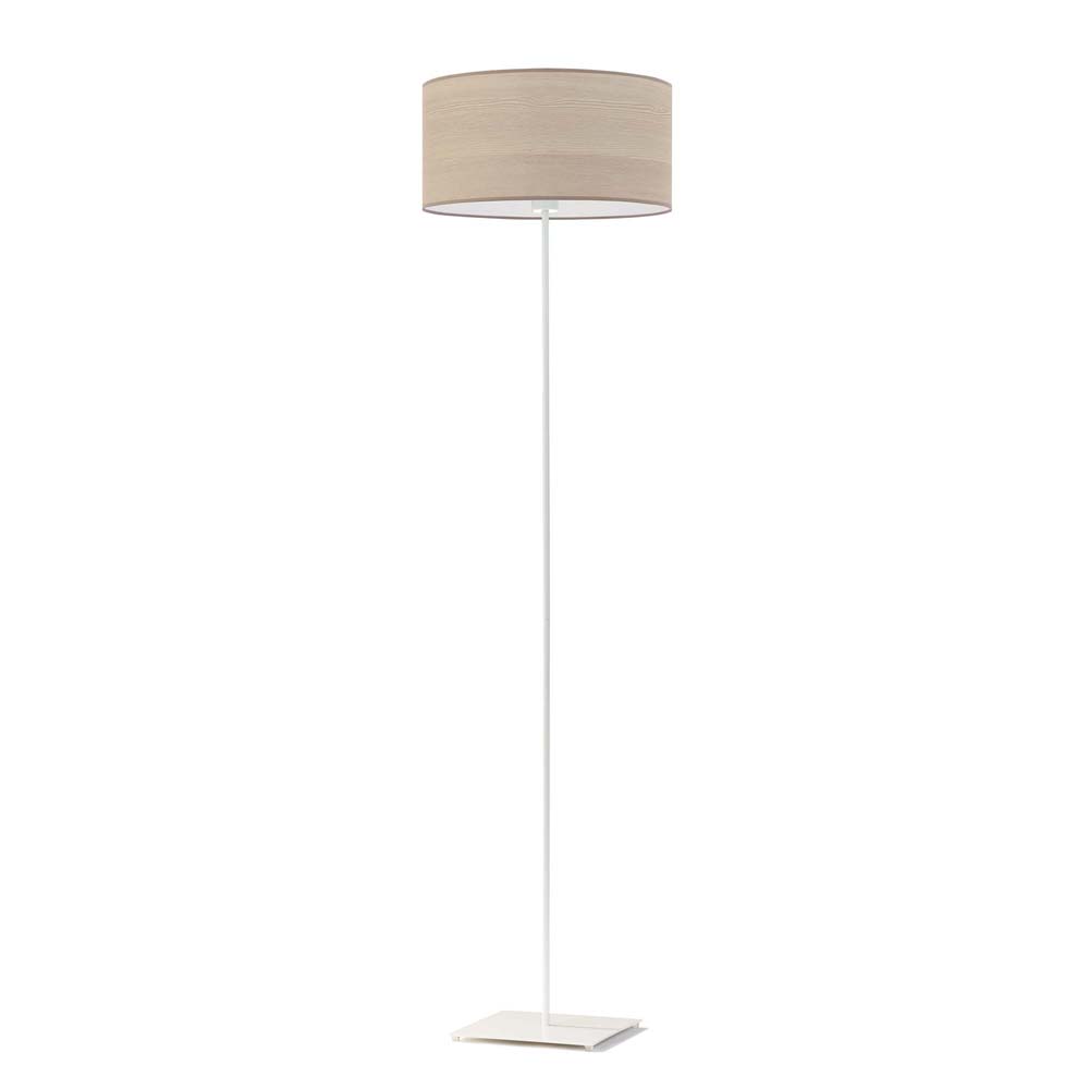 Biała lampa do salonu w stylu skandynawskim SOFIA ECO