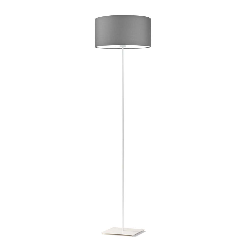 Lampa podłogowa szara glamour SOFIA
