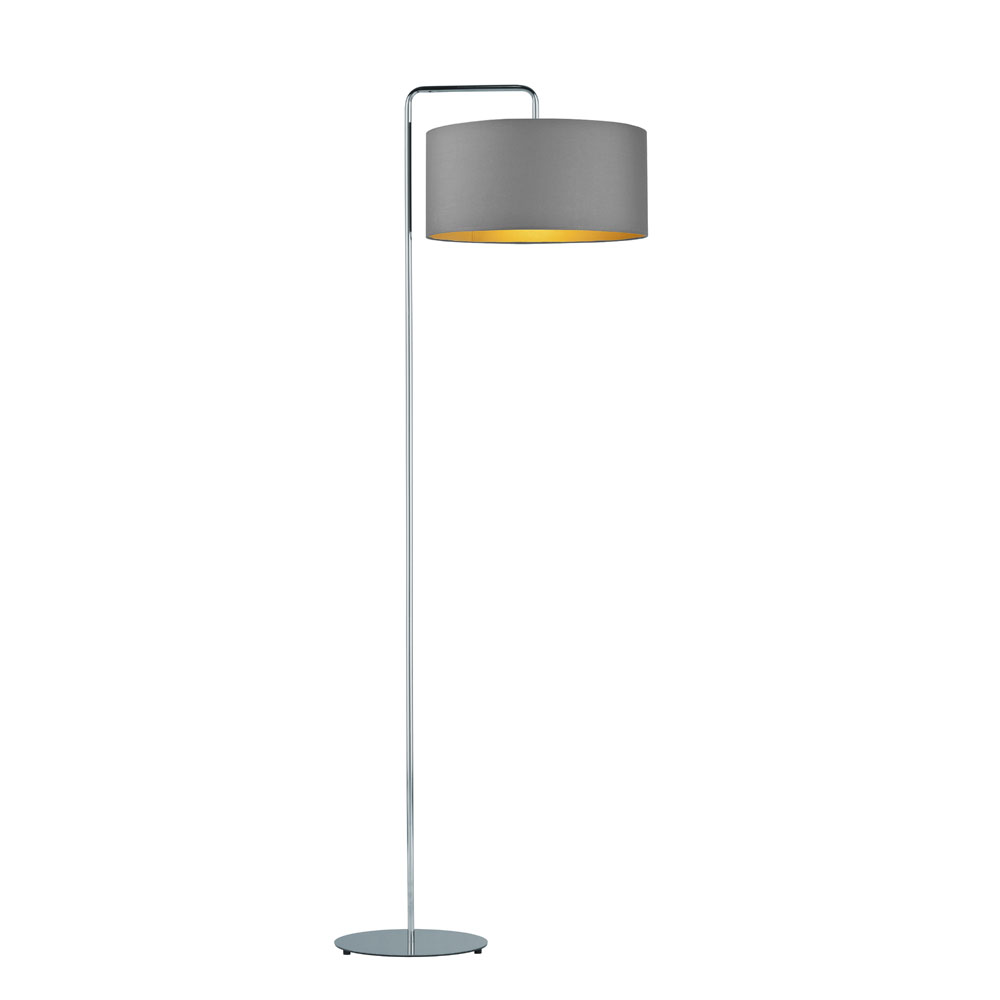 Skandynawska lampa podłogowa do sypialni BOLIVIA GOLD