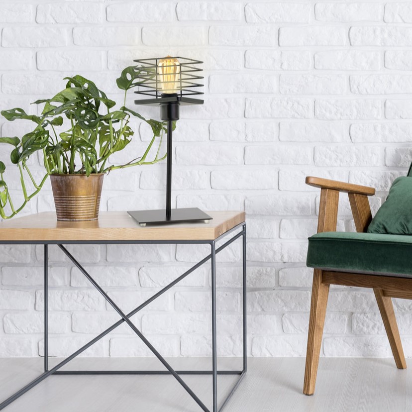 Lampka nocna industrialna druciana PEGU LOFT