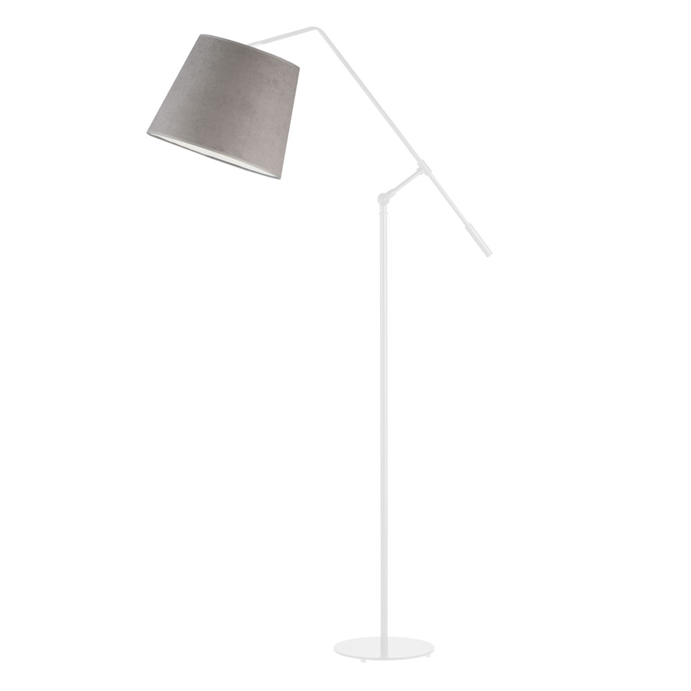Skandynawska lampa stojąca z regulacją kąta padania światła FOYA VELUR
