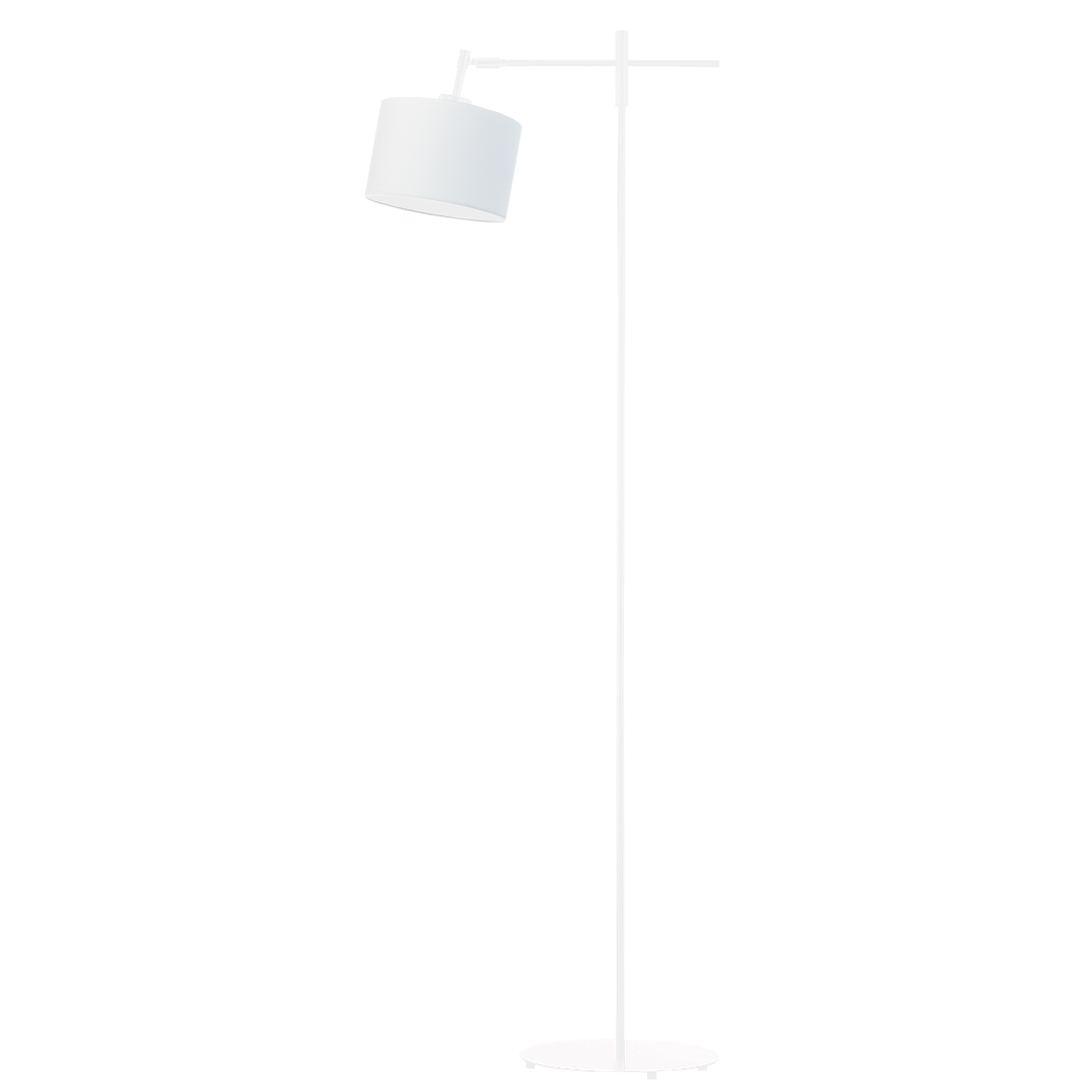 Lampa stojąca biała do czytania SERES