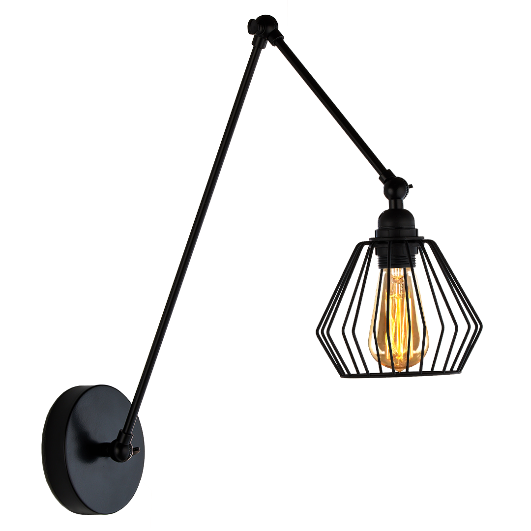 Kinkiet loft z regulowanym ramieniem BALUMI LOFT