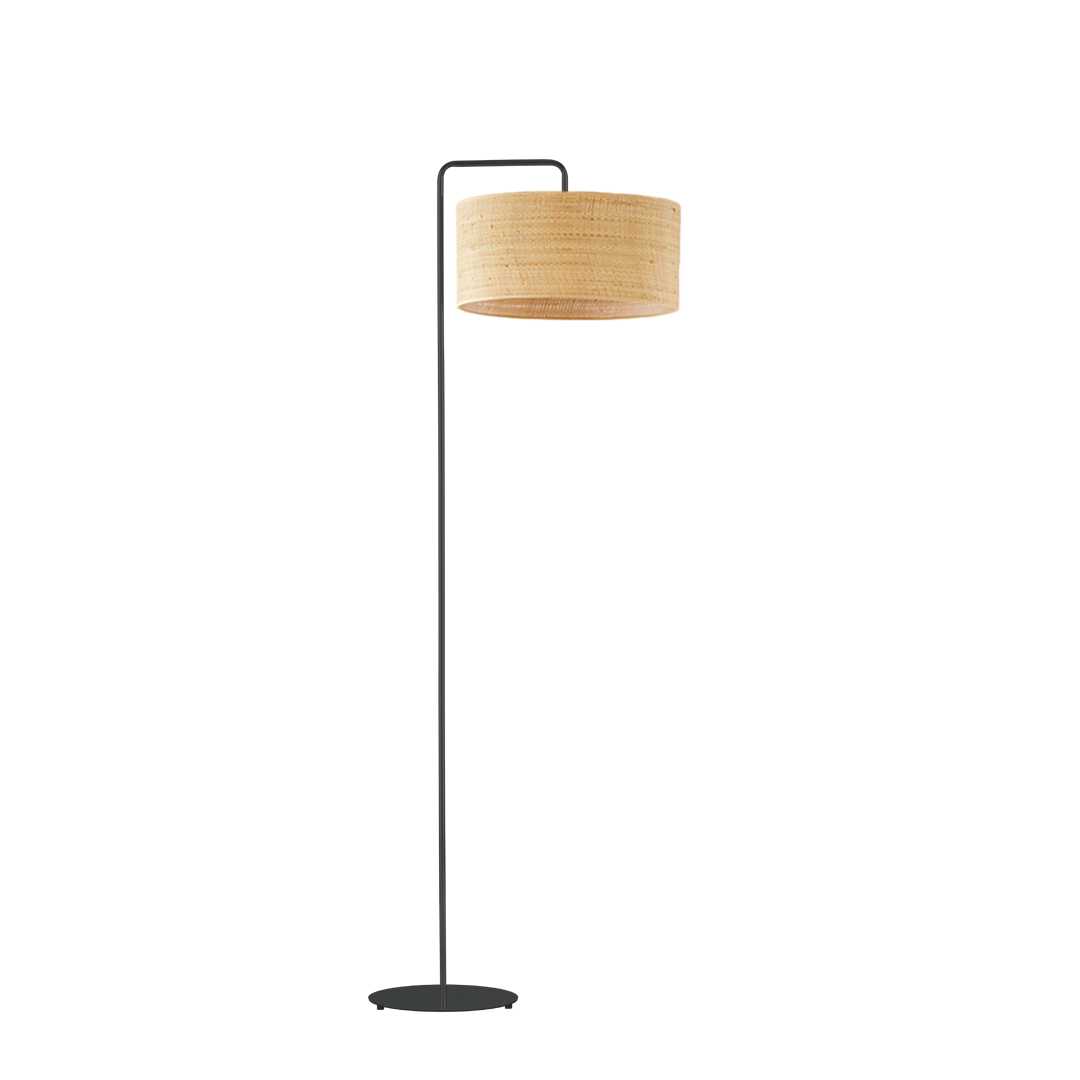 Czarna lampa stojąca boho BOLIVIA BOHO