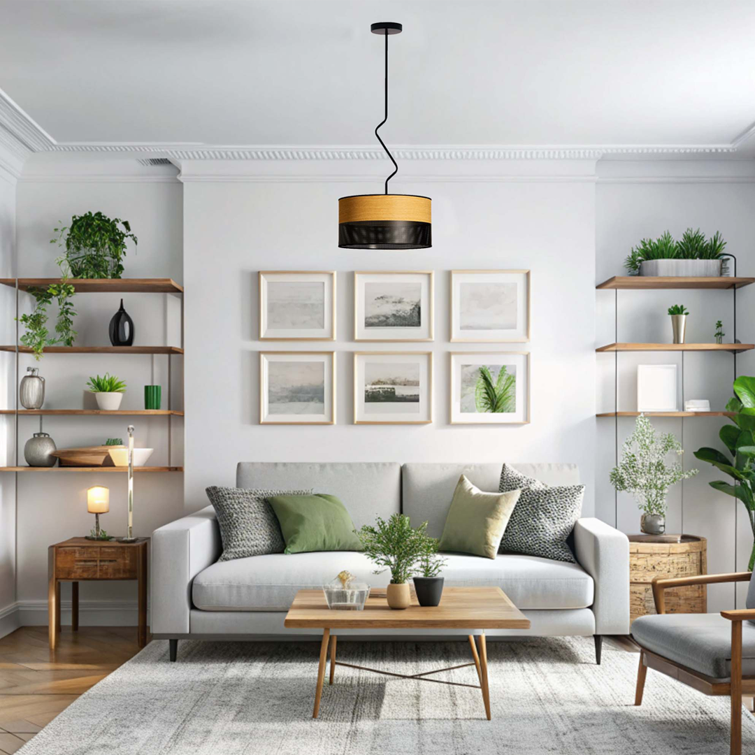 Nowoczesna lampa sufitowa LOZANNA DUAL fi - 40 cm