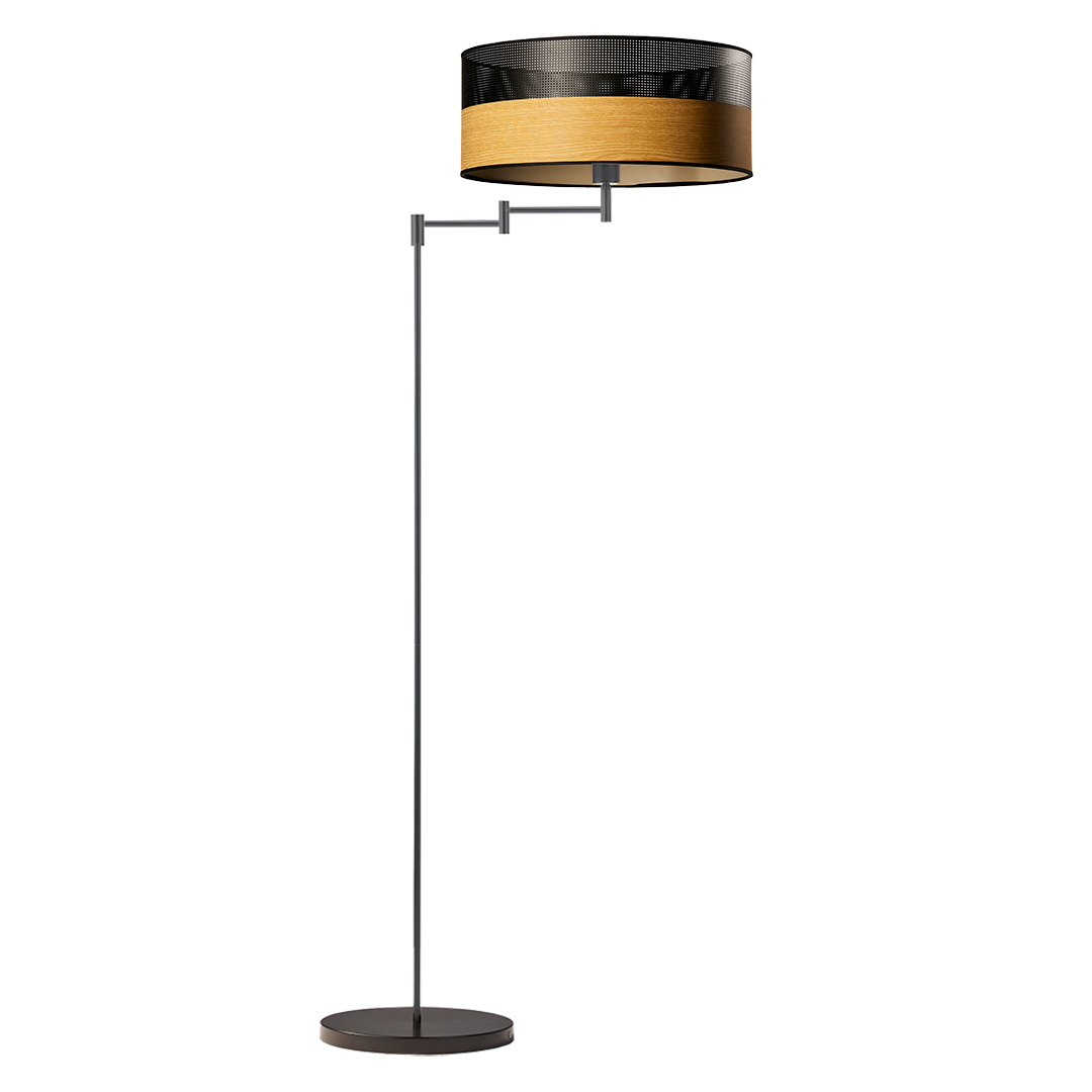 Nowoczesna lampa podłogowa z ruchomym ramieniem CANCUN DUAL