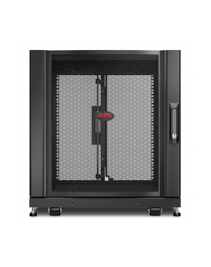 Szafa AR3003 SX 12U 600 x900mm czarna z bokami