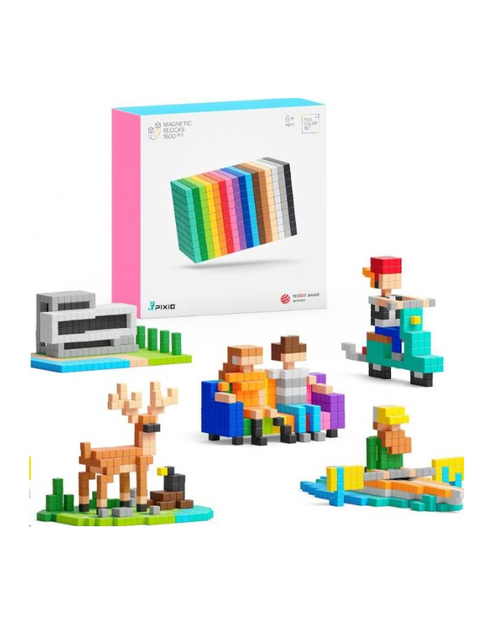 Pixio Klocki Magnetyczne 1600El. Design Series