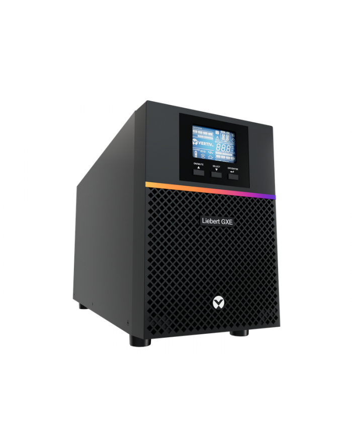 vertiv Liebert GXE UPS 1.5kVA 1ph UPS 230V Tower W/Batteries, C14 input/C13 x 8 output, 2-year warranty GXE3-1500IMT