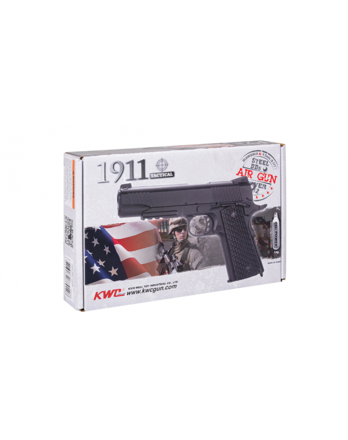 Opinie o M1911 BB KWC kal 4,5 BBs BLOW BACK