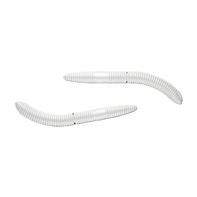 Przynęta LIBRA LURES Fatty D’Worm 6.5 cm Silver Pearl