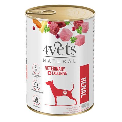4Vets dla psów Renal 400g