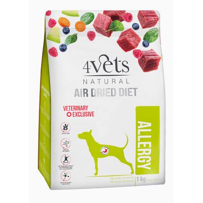 DOLINA NOTECI 4Vets Natural Allergy karma suszona dla psów z alergią pokarmową 1kg