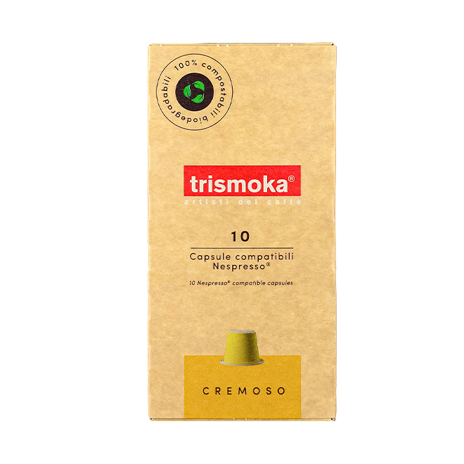 Kapsułki TRISMOKA CREMOSO 10szt.| NESPRESSO