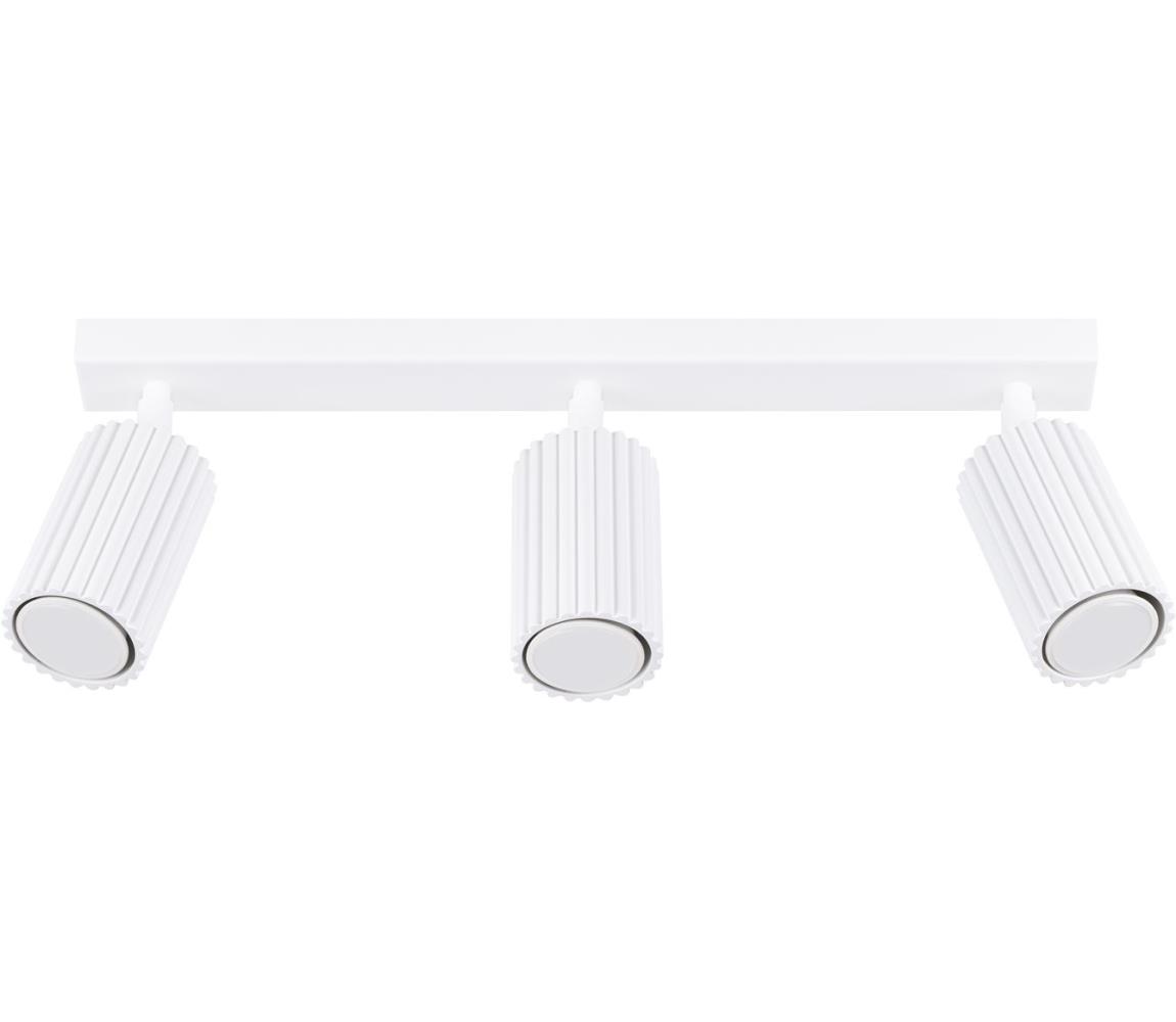 Sollux SL.1543 - Oświetlenie punktowe KARBON 3xGU10/10W/230V biały