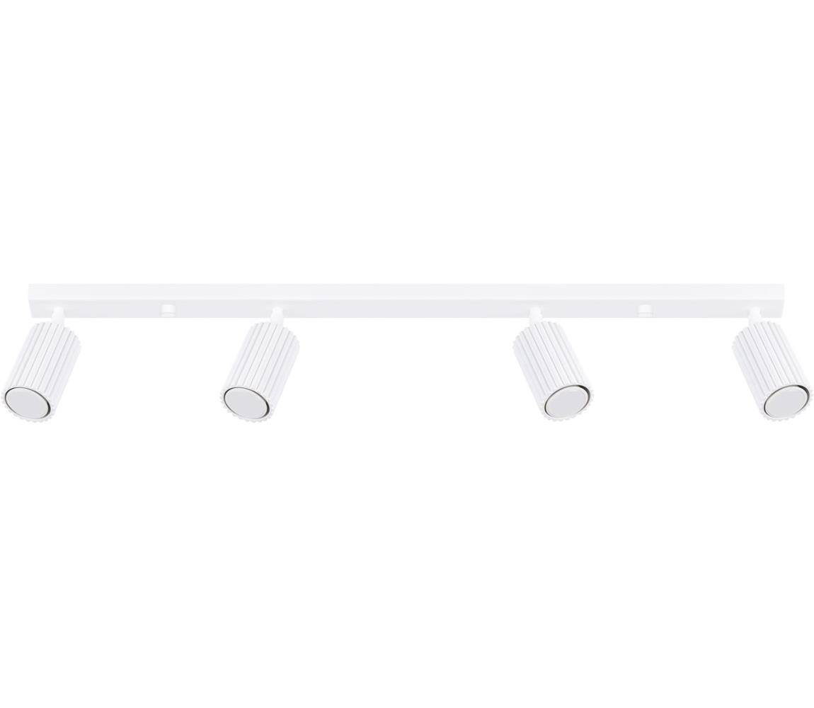 Sollux SL.1546 - Oświetlenie punktowe KARBON 4xGU10/10W/230V biały