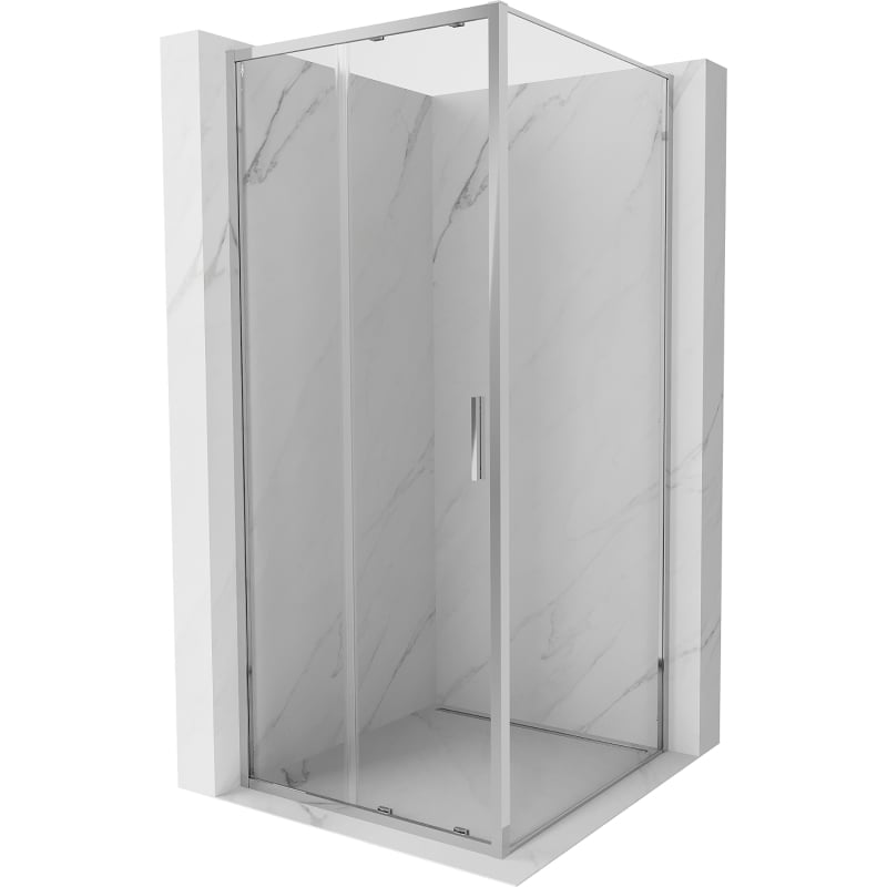 Mexen Exo kabina prysznicowa rozsuwana 90 x 70 cm, transparent, chrom - 8151-090-070-01-00