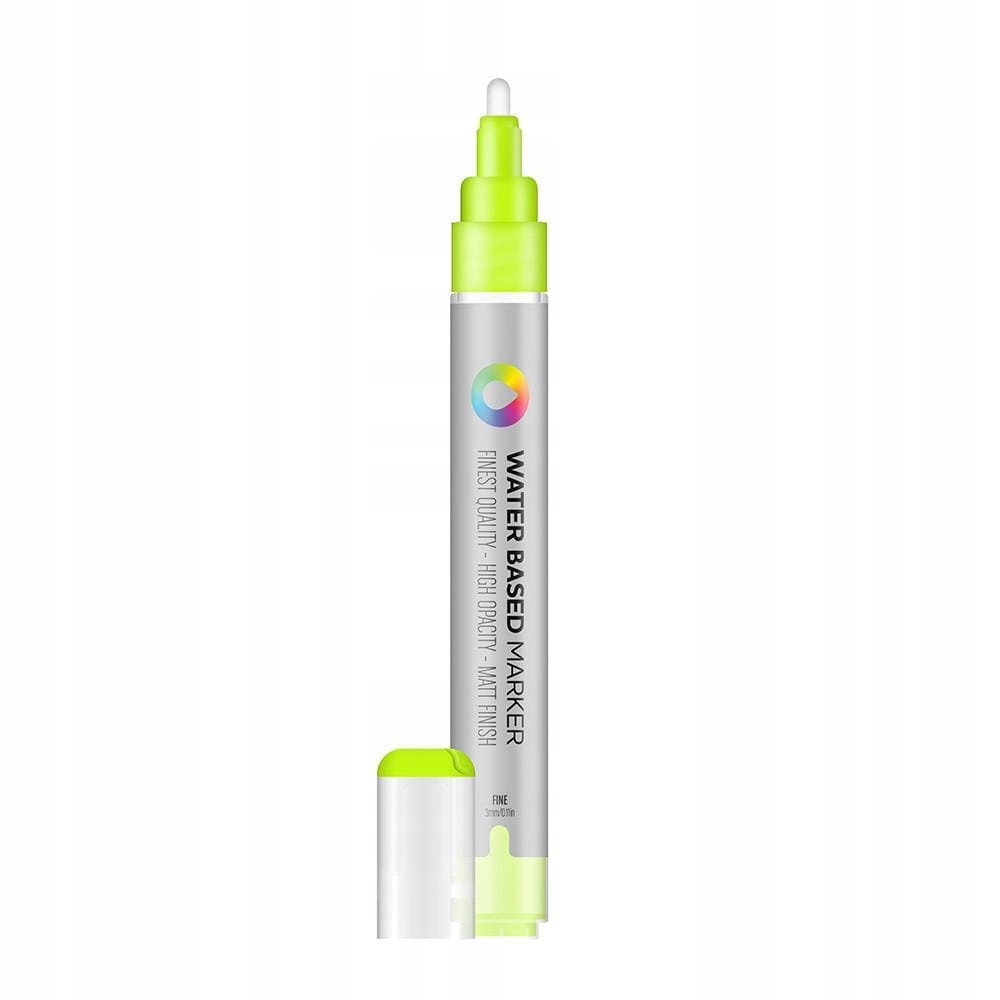 Marker akrylowy, 3mm zielony MTN flamastry mazaki
