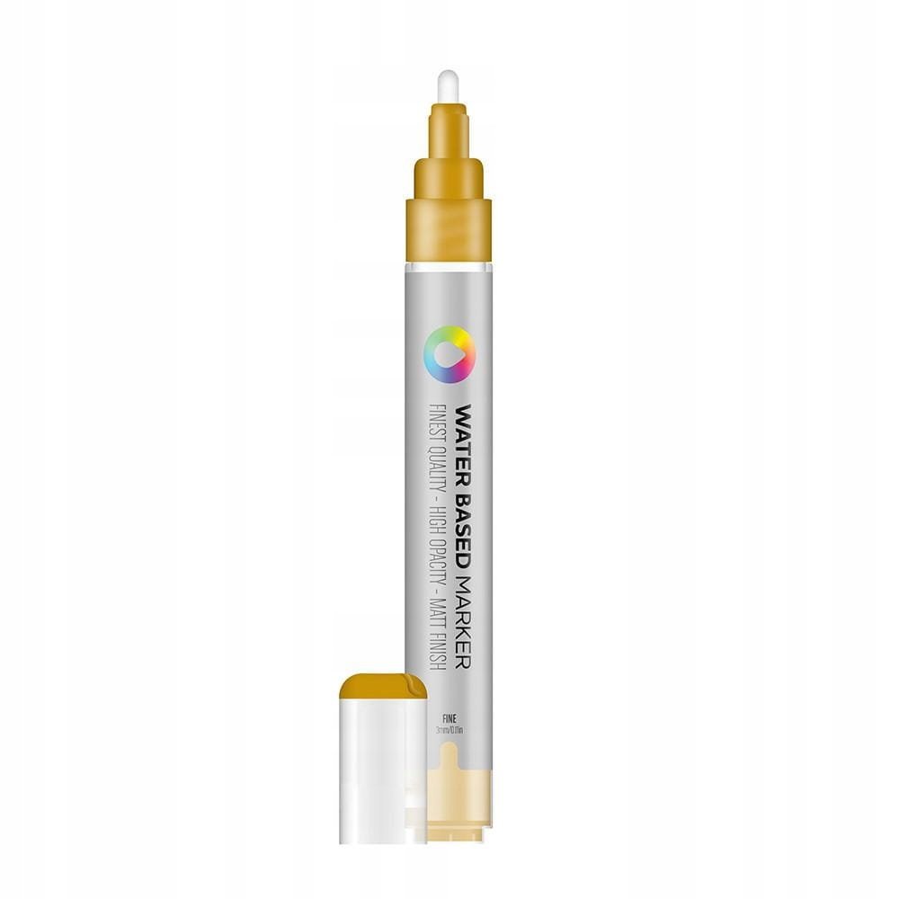 Marker akrylowy, 3mm brązowy MTN flamastry mazaki