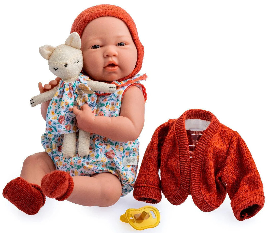 Berenguer 18066 - Lalka bobas la newborn, kolekcja Nature