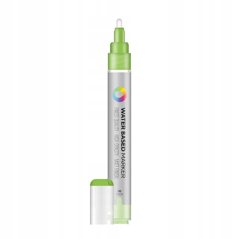 Marker akrylowy, 3mm zielony MTN flamastry mazaki