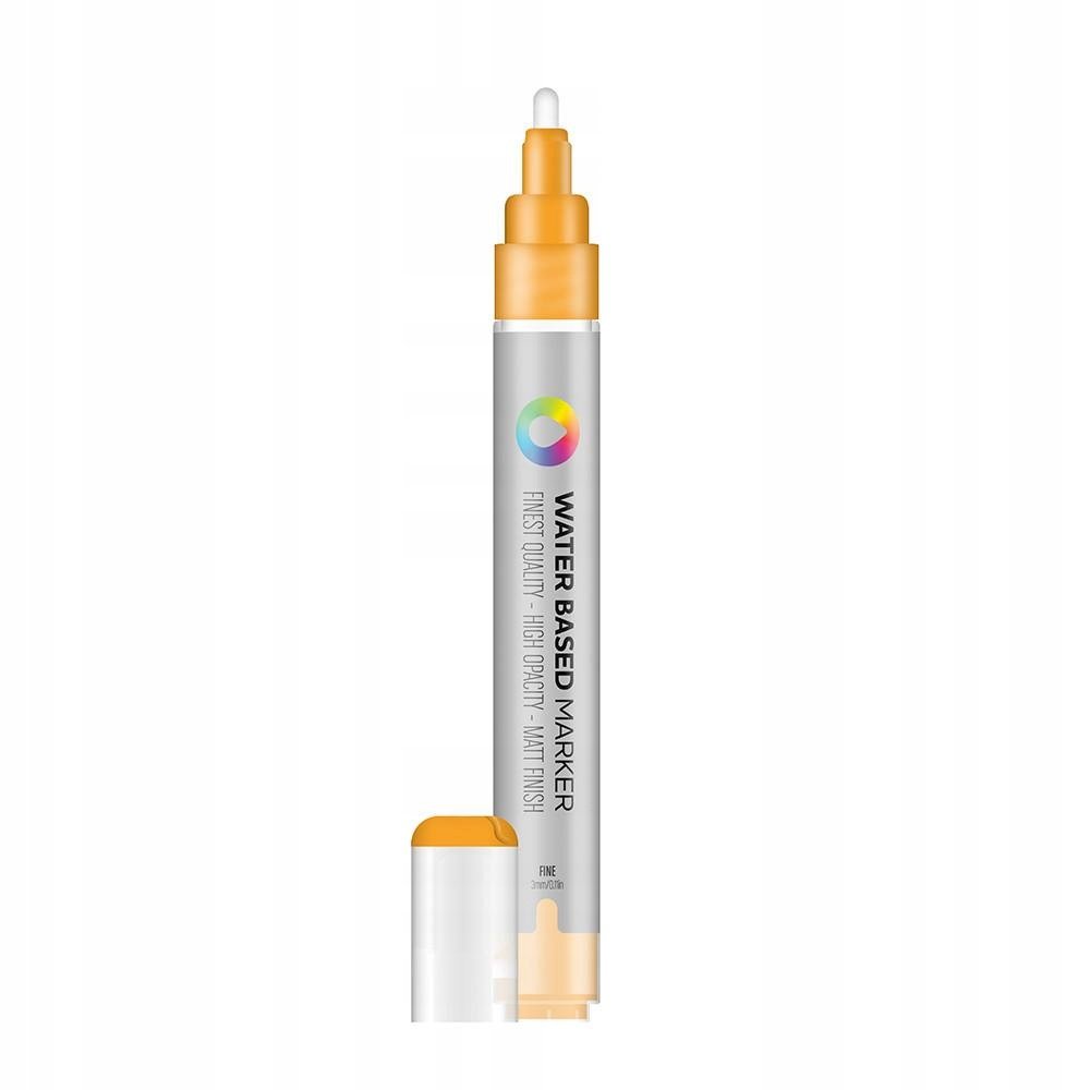 Marker akrylowy, 3mm pomarańcz MTN flamastry