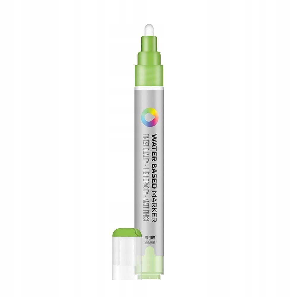 Marker akrylowy, 5mm zielony MTN, flamastry