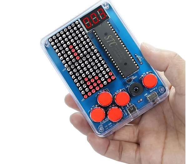 GRA elektroniczna TETRIS LED DIY KIT nauka lutowania