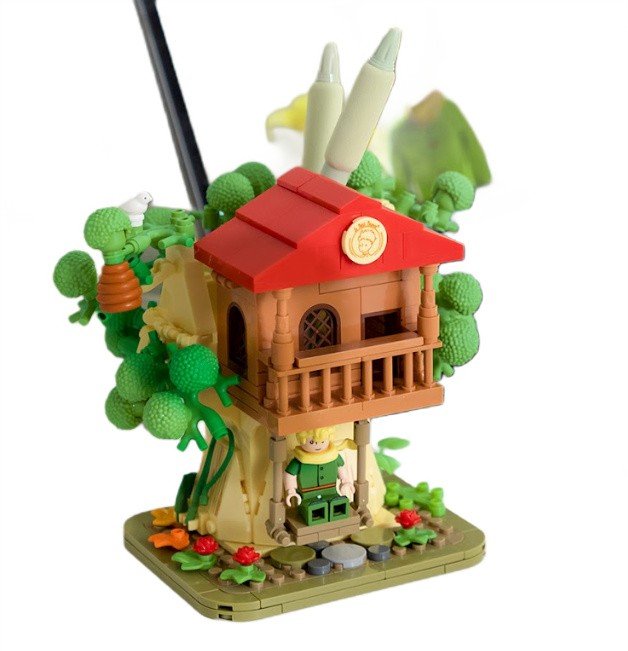 PANTASY Klocki 86307 Mały Książę 3D Organizer Pudełko Na Długopisy Zestaw