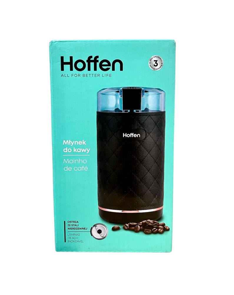 HOFFEN Młynek do kawy czarny 150w 50g
