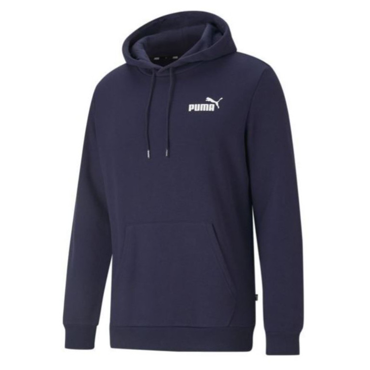 Męska bluza Puma ESS Small Logo Hoodie FL Rozmiar: L / Kolor: niebieski