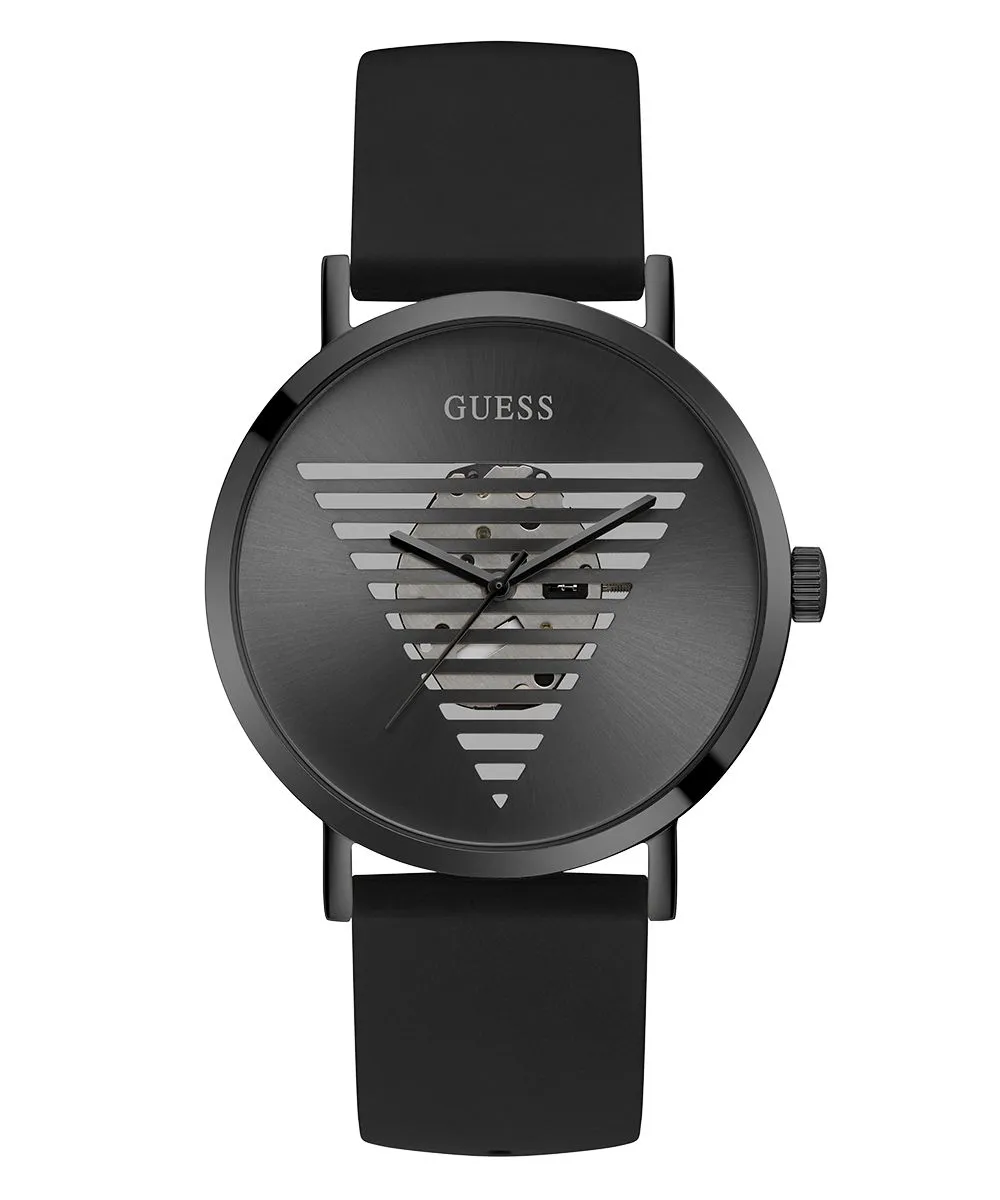 Guess Idol zegarek męski na pasku czarny GW0503G3