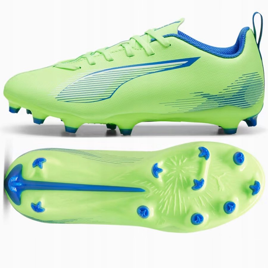Buty Puma Ultra 5 Play Jr FG/AG 107695-03 zielony 37