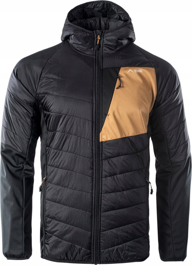 Męska kurtka casual outdoor pikowana Elbrus Evert czarna rozmiar S